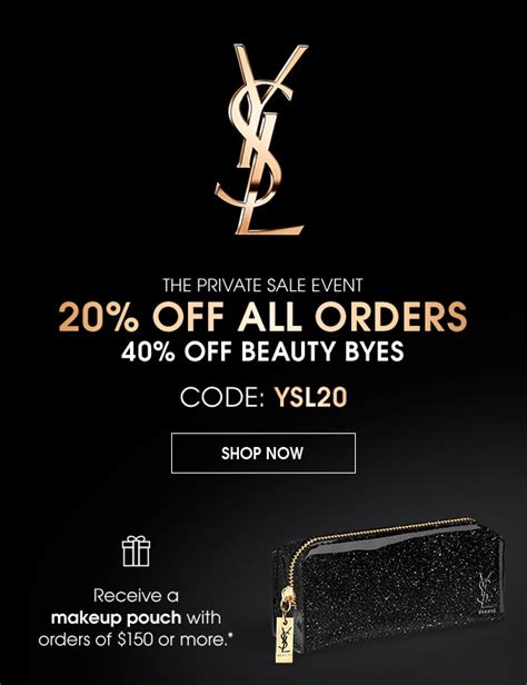 ysl makeup discount